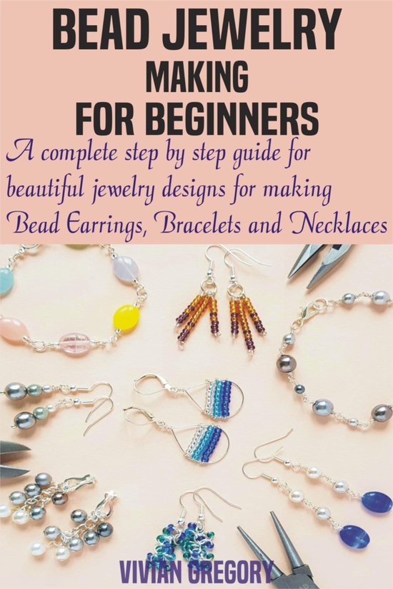 Bead Jewelry Making For Beginners - cover
