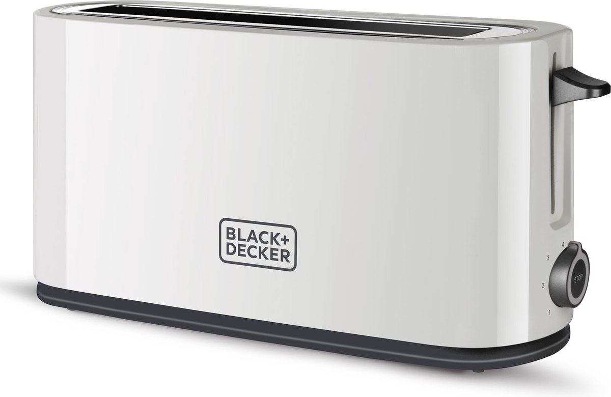 BLACK+DECKER Broodrooster BXTO1001E - Brede Opening - 7 Bruinings-Instellingen - 1000 Watt