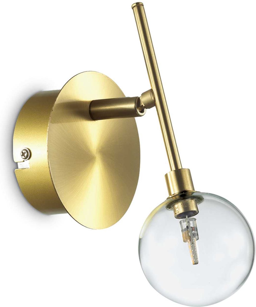 Ideal Your Lux - Wandlamp Modern - Metaal - G4 - Voor Binnen - Lamp - Lampen - Woonkamer - Eetkamer - Slaapkamer - Messing