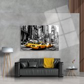 Luxe Plexiglas Schilderij Cabs | 90x60 | Woonkamer | Slaapkamer | Kantoor | Muziek | Design | Art | Modern | ** 5MM DIK**