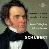 Simon Callaghan & Adrian Farmer - Fantasie In F Minor & Sonata In C Major (CD)