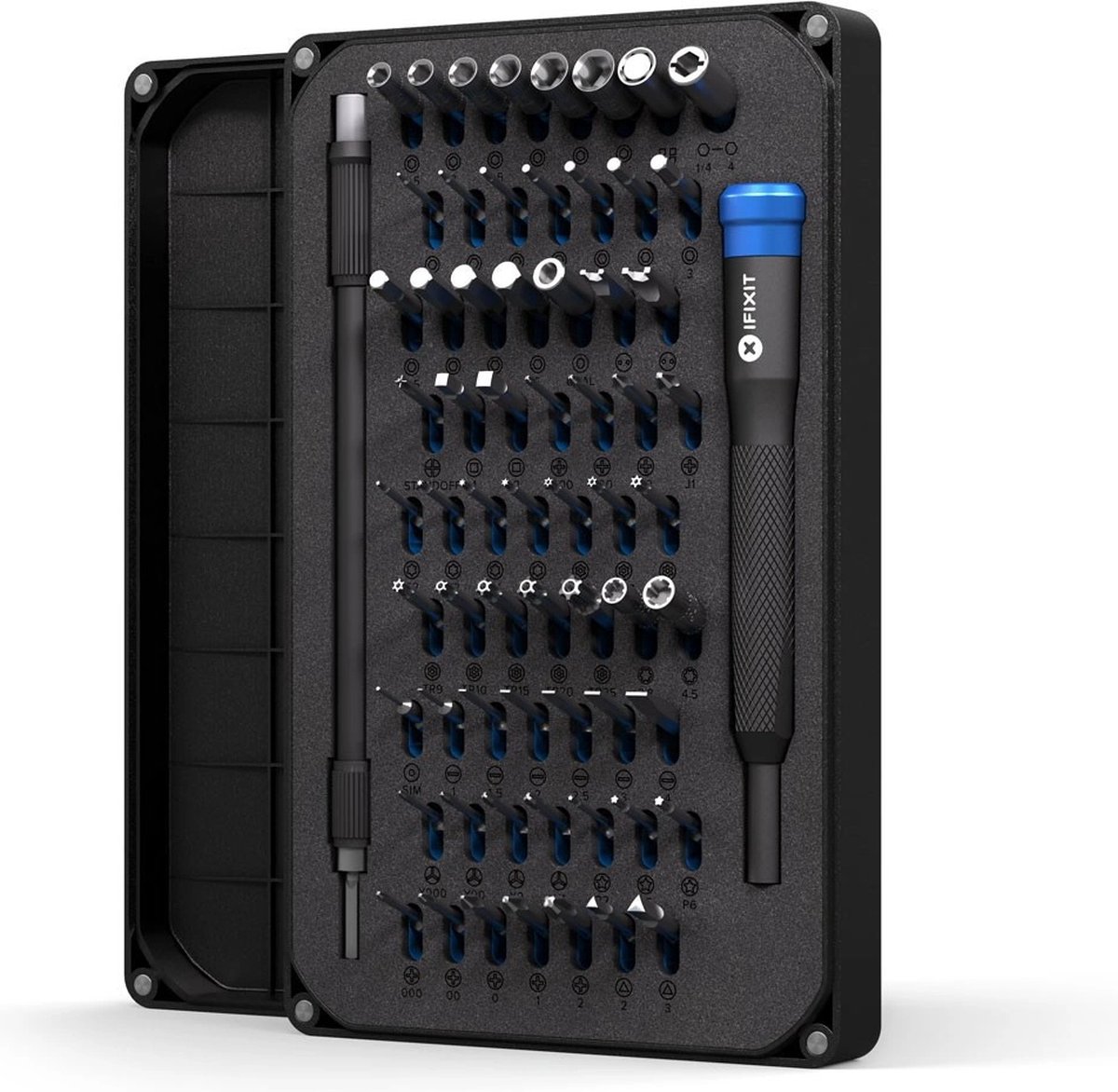 Set Manta 112 Embouts Kit Tournevis IFixit Manta - 112 Embouts, 2 Tournevis Pour électronique Et Meubles Tournevis Precision