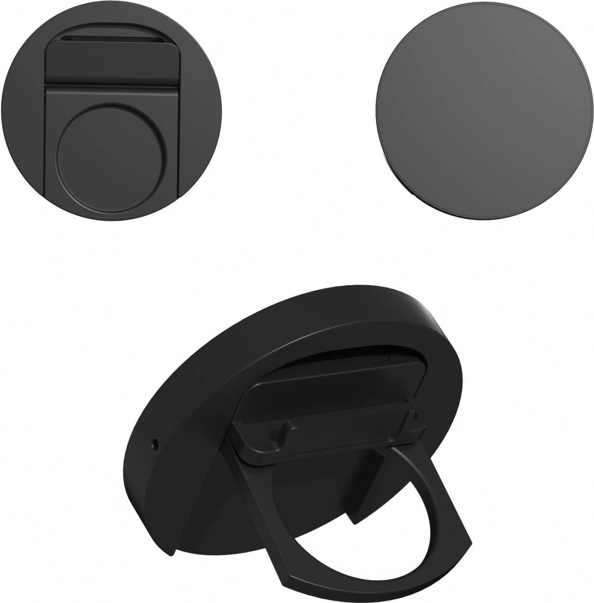 iPhone houder met MagSafe voor Mac Continuïteit Camera - Computer - Adapter - MacBook Pro/Air - Mount - Opzetstuk - Houder - Zwart