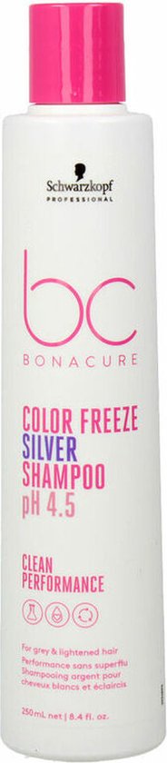 Bc Color Freeze Silver Shampoo 250 Ml | bol.com