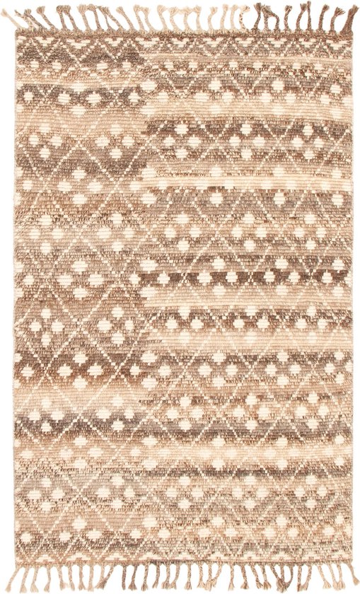 Vloerkleed KAMBERLI Beige 200 x 300 cm Jute