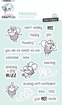 Clear stamps bee happy ENG - Friendz nr. 434