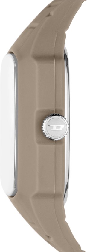 Diesel Cliffhanger 2.0 DZ2167 Horloge - Siliconen - Crème - Ø 45 mm