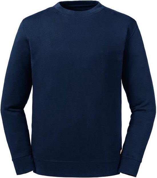 Russell - Reversible Sweater - Donkerblauw - 100% Biologisch Katoen - S
