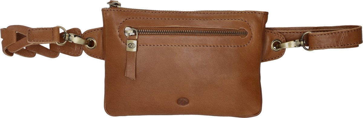 Micmacbags Daydreamer Heuptas Fanny Pack Festival Bag - Cognac - 100% Leer