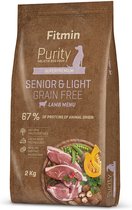 Fitmin Purity Dog Senior & Light Agneau Sans Céréales 2Kg