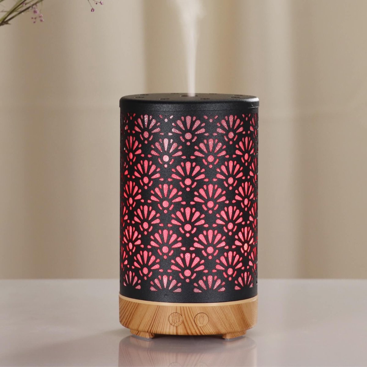 Sofia - Aroma Diffuser - met afstandsbediening - LED verlichting — cadeau in Wonen & Interieur - foto 4