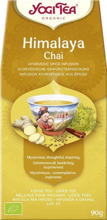 Coffret cadeau Yogi Tea - Choco et Maca chai - tisane avec tasse à thé /  tasse à thé /