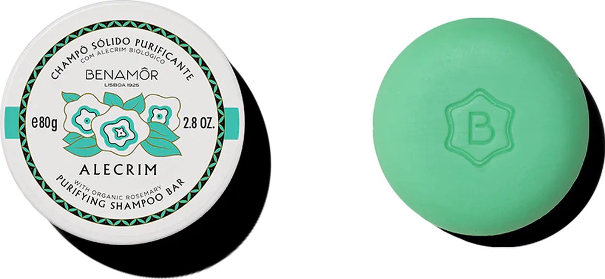 Benamôr - Alecrim Purifying Solid Shampoo 80 gr