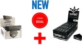 COMBIDEAL Rizla Silver KS slim BOX/50+JUMBO BLACK PERFORATED FILTER TIPS BOX/100