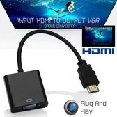 Viatel 1080P Active HDTV HDMI to VGA adapter (plug to bus) converter with audio for PC, monitor, projector, HDTV, Xbox and more