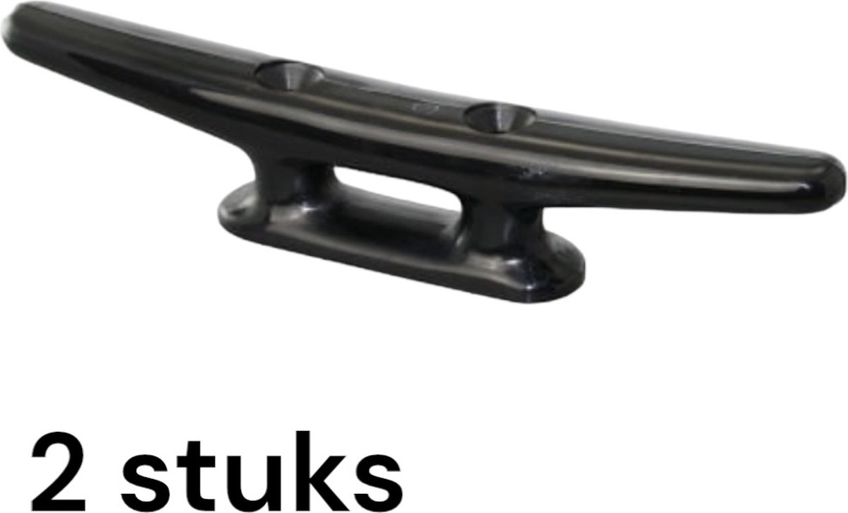 2 stuks-Kikker-Zwart Nylon-breed 11cm-Boot kikkers-Kikkers.