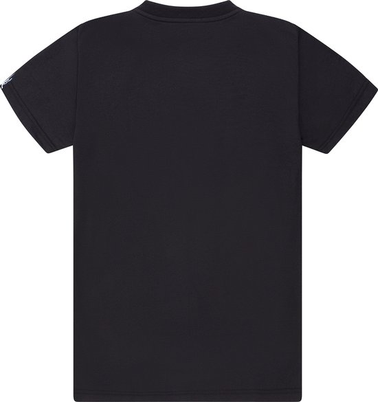 T-Shirt Apollo I Noir/ Orange - L