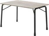 Table Travellife Veneto solide gris clair 120