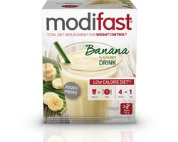 Modifast Intensive - Milkshake - Banaan - 8 x 55 gr