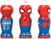 Spiderman Shower Gel + Shampoo 1D Figure - 400Ml In stock