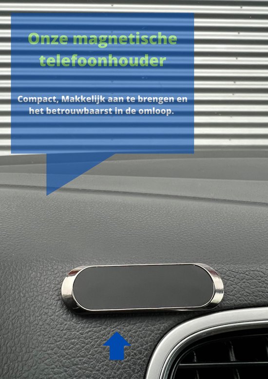 Onze magnetische telefoonhouder - Off road en Drempel proof - Auto houder telefoon - Als beste getest - Magneet telefoonhouder - GSM Houder - Auto Accessoires