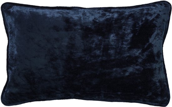 CHLOE | Sierkussen 30x50 cm | Insignia Blue | Blauw | Hoii | met duurzame kussenvulling