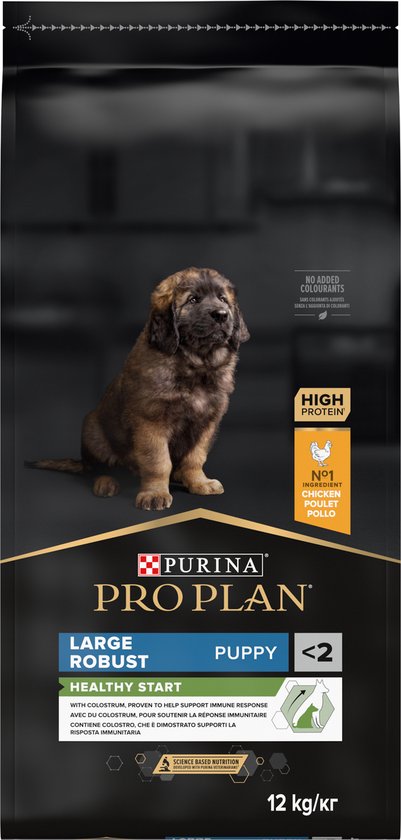 Pro Plan Healthy Start Puppy Large Robust - Hondenvoer Droog - Kip - 12 kg  | bol.com
