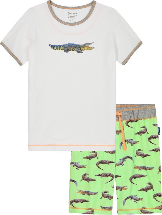 Claesen's Crocodile Rhino Garçons Pyjama Set - Taille 164/170