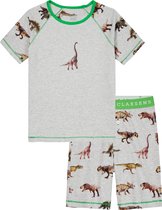 Claesen's Dino Stripes Jongens Pyjamaset - Maat 152/158