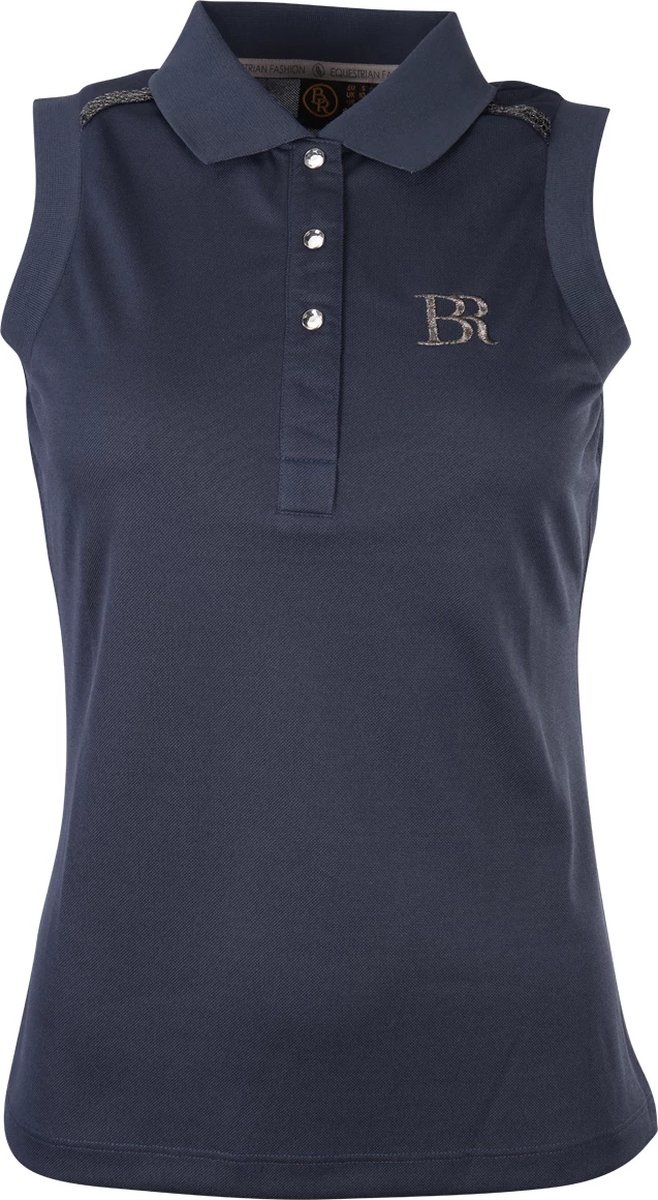 Br Polo Cleo Mouwloos - Donkerblauw - xs