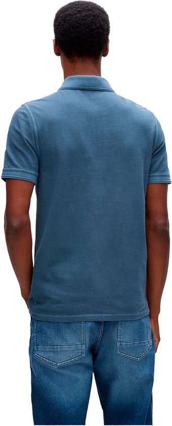 HUGO BOSS Prime slim fit polo van piqué katoen met logo • Zwart • de HUGO BOSS Prime slim fit polo van piqué katoen met logo • Zwart • de