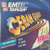 EMTEC/BASF Ceram Guard CD-R 1x-12x 74 min 650mb (10 pack)
