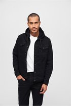 Brandit - Cradock Denim Sweat Jacket - 4XL - Zwart