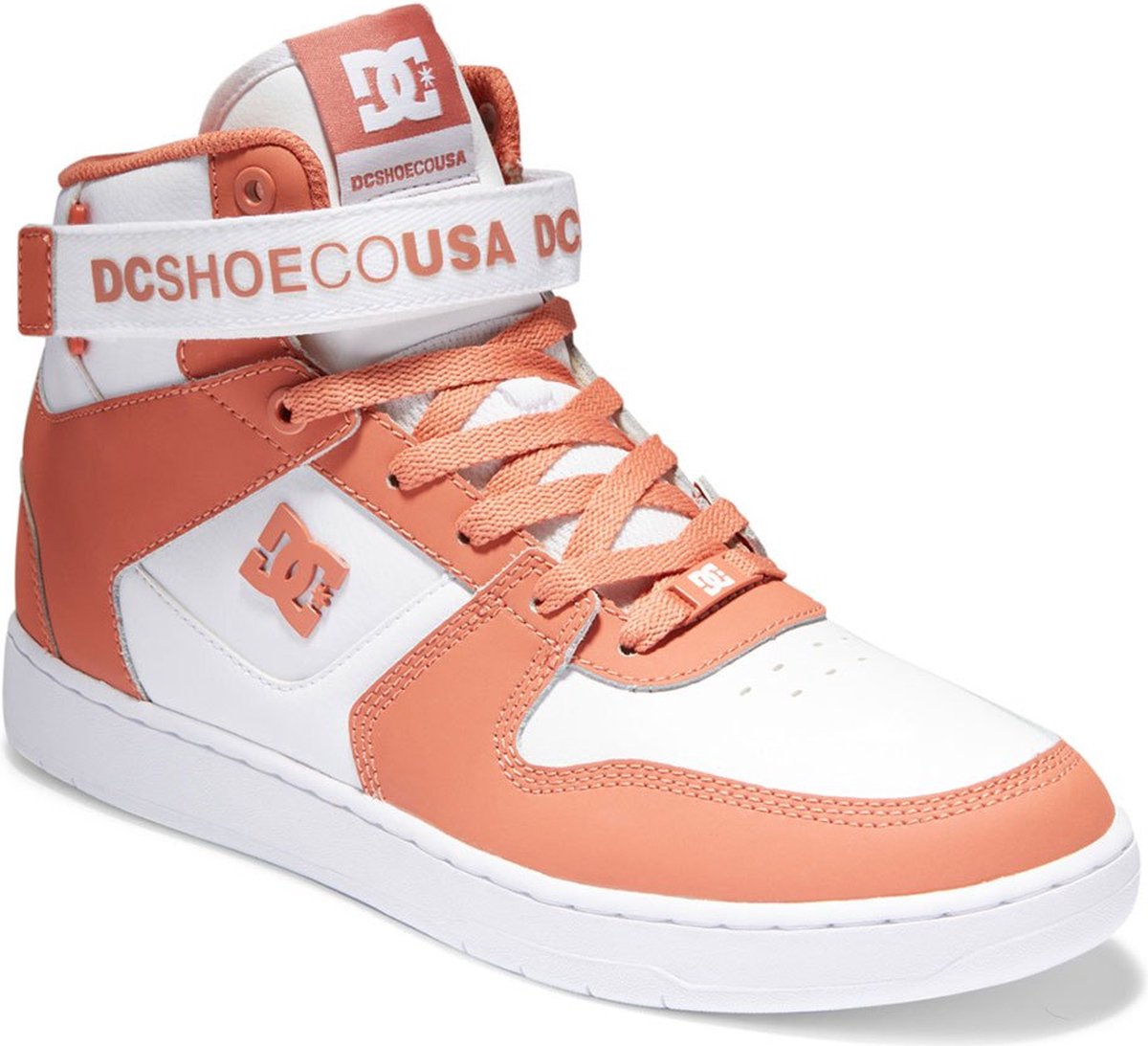DC SHOES Pensford Sneakers - White / Citrus - Heren - EU 43