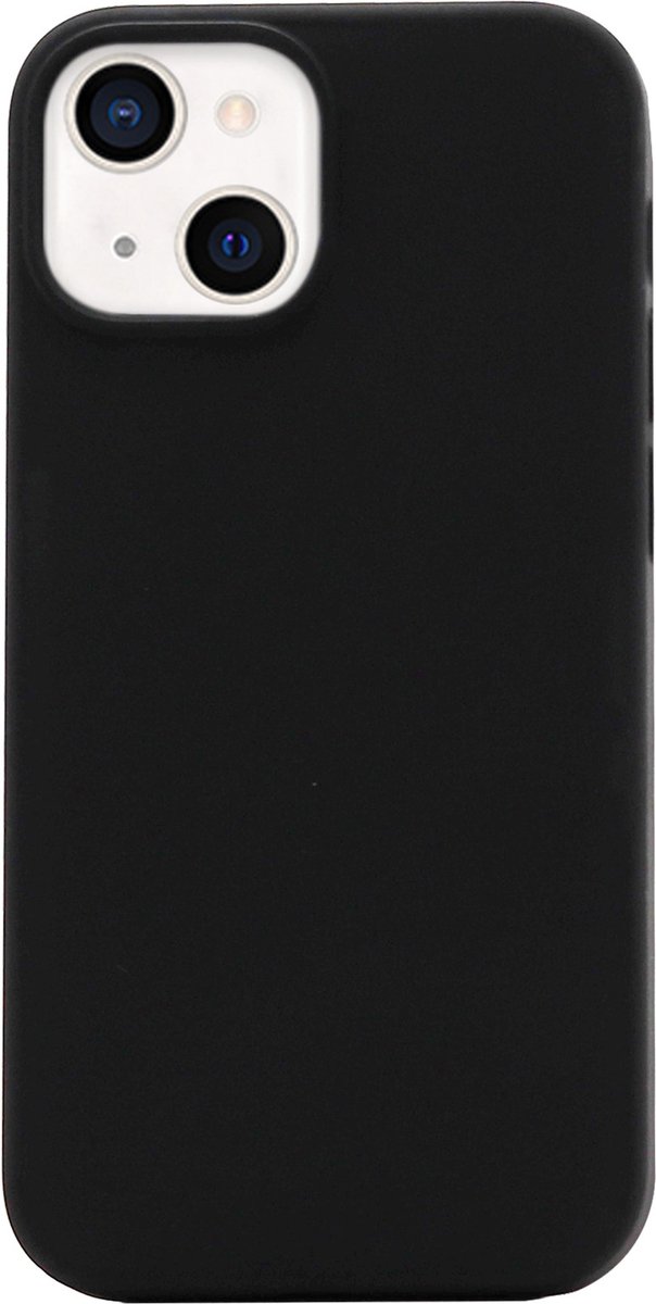 Rocket Sale ® iPhone 13 Mini Hoesje Silicone Case - iPhone 13 Mini Case Zwart Siliconen Hoes - iPhone 13 Mini Hoes Cover - Zwart