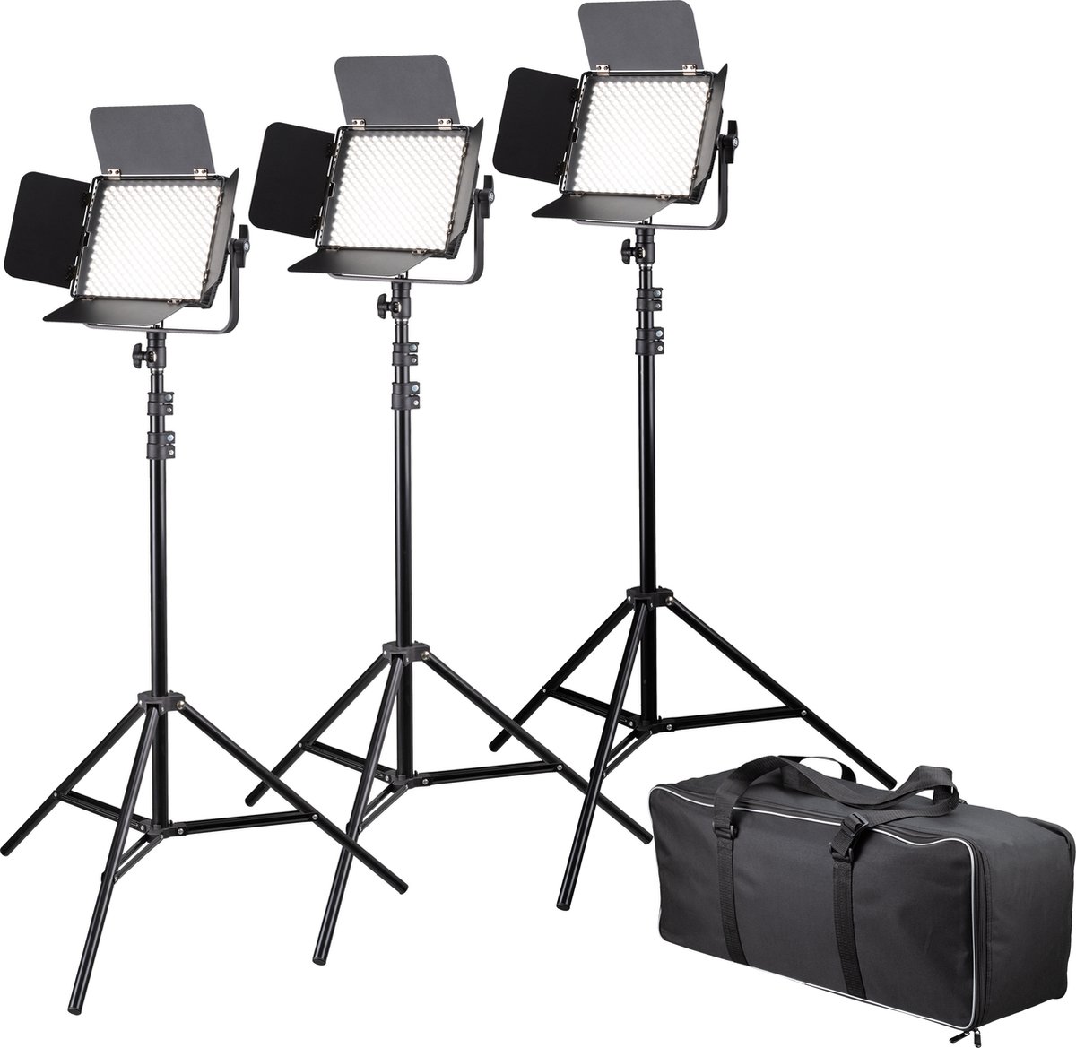 BRESSER Panellight BR-600MB Triple Kit