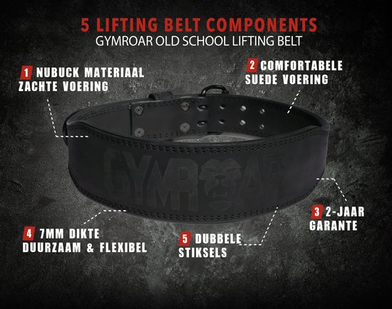 Barbelts Leren Weightlifting belt - Sand | Gratis verzending Barbelts Leren Weightlifting belt - Sand | Gratis verzending