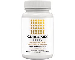 PharmaNutrics Curcumix Plus 60 Tabletten⎮Ondersteunt uw spieren & gewrichten⎮Natuurlijke ontstekingsremming met Curcuma, Boswellia, Ribes Nigrum