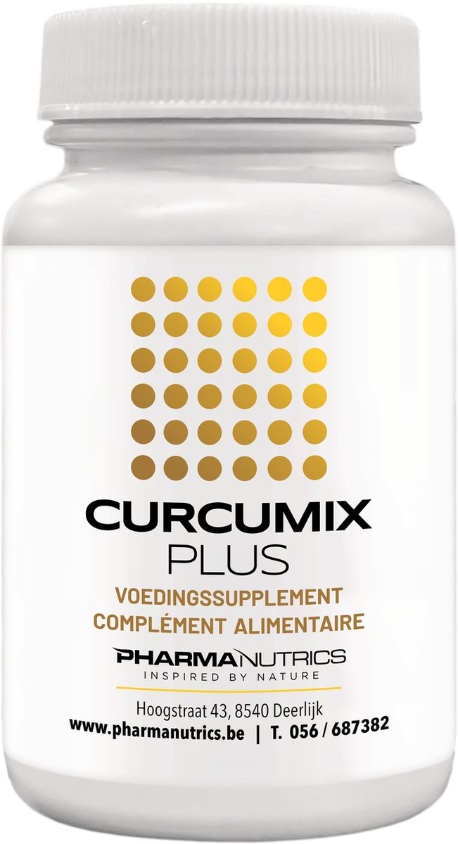 Goedkoopste PharmaNutrics Curcumix Plus 60 Tabletten⎮Ondersteunt uw spieren & gewrichten⎮Natuurlijke ontstekingsremming met Curcuma, Boswellia, Ribes Nigrum