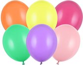 Zak ballonnen gekleurd 100 stuks 30 cm