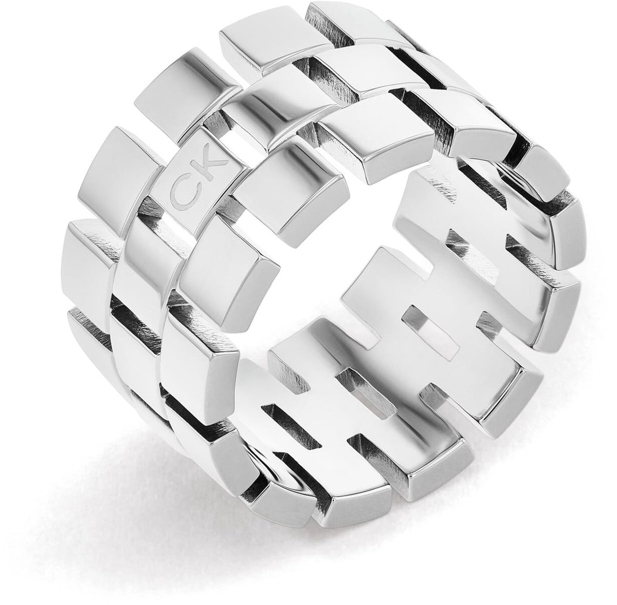 Calvin Klein CL35000324D Dames Ring Staal 56