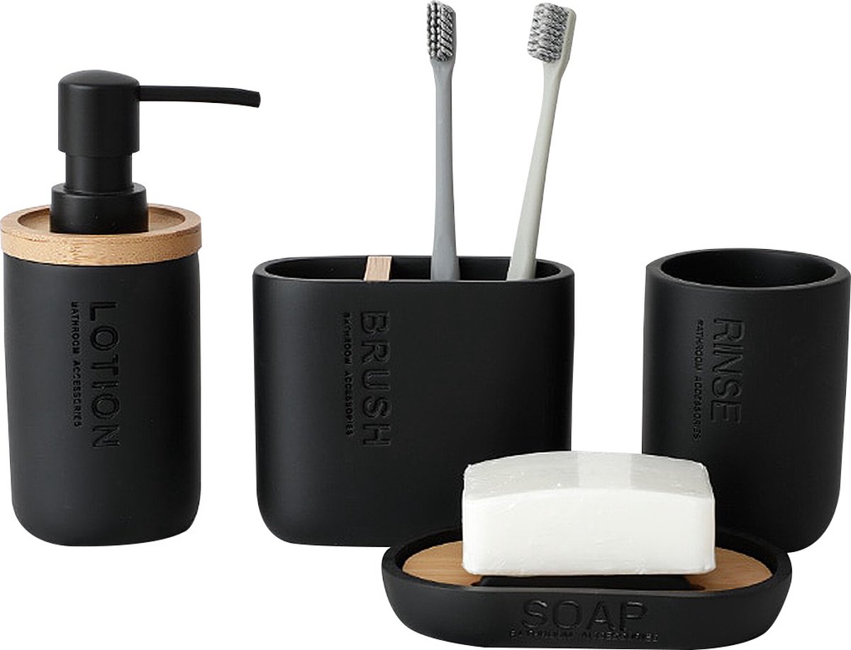Keramische Badkamer Accessoires Set Bad Douche Was... – Grandado