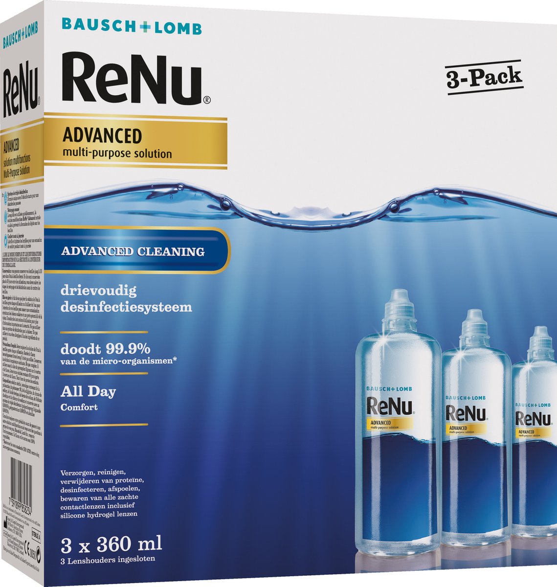 Goedkoopste Renu Advanced 3x360ml