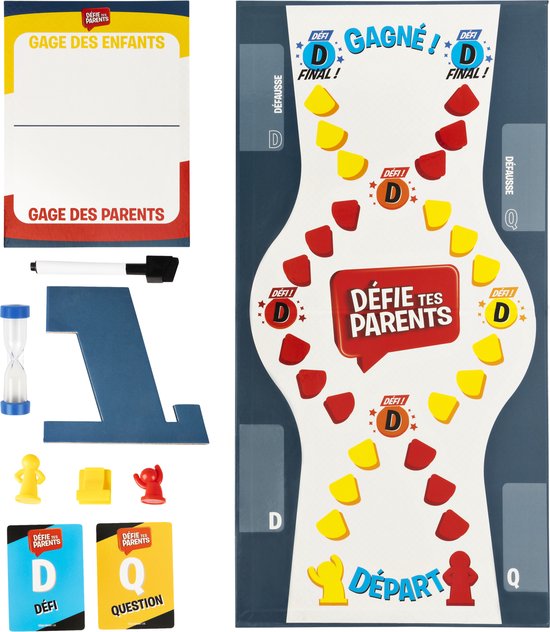 Defie tes parents - Jeu de société - Jeu de famille - des 6 ans