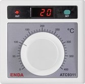 Enda ATC9311-FE-400-230 Temperatuurregelaar J 0 tot +400 °C Relais 2 A (l x b x h) 50 x 96 x 96 mm