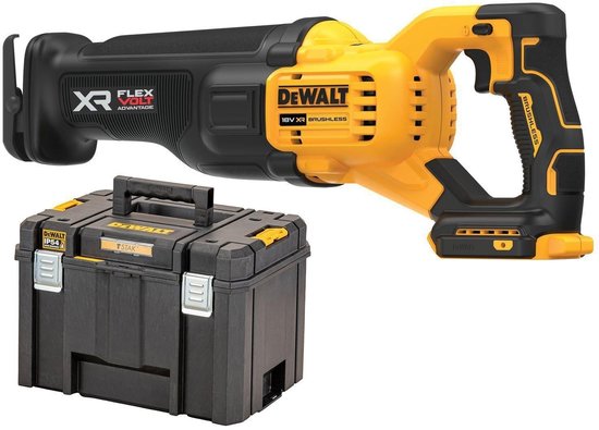 DeWALT DCS386NT Accu Reciprozaag 18V XR FlexVolt Advantage Basic Body in TSTAK