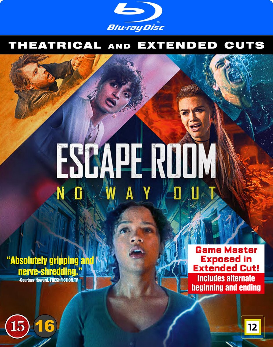 Escape Room 2: No Way Out Blu-ray - Import zonder NL ondertiteling