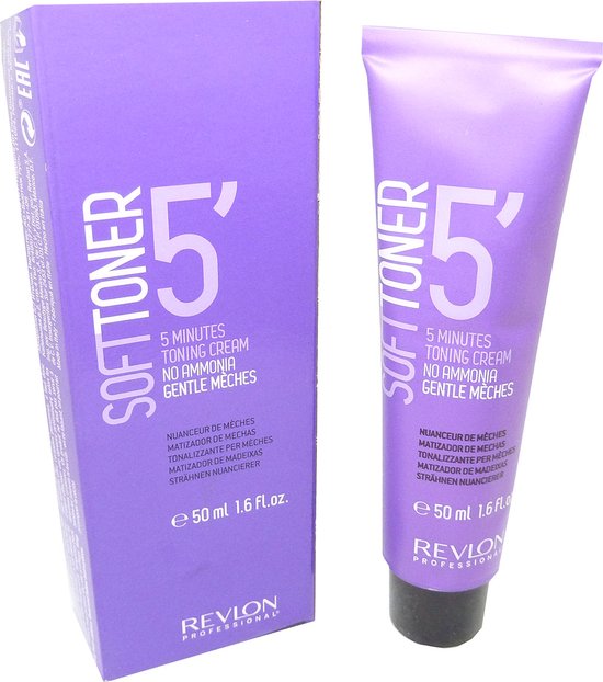 Revlon Soft Toner 5 Minutes Toning Cream Markeer haarkleuring zonder  ammoniak 50ml -... | bol.com