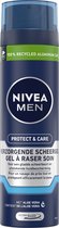 NIVEA MEN Protect & Care Scheergel - Met Aloë Vera en Vitamine B5 - Hydraterend - 200 ml
