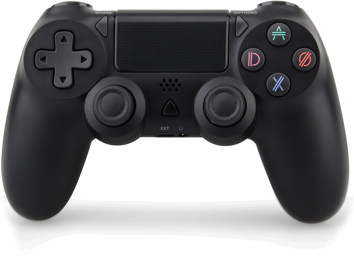 Dadson Draadloze Controller - Geschikt voor PS4 - Zwart